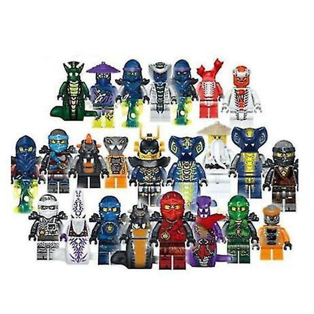 Conjunto de 24pcs Ninjago Mini Figures