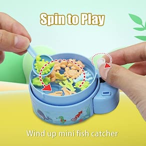 Yanpoake Mini Claw Machine & Fishing Games Brinquedos para Crianças,