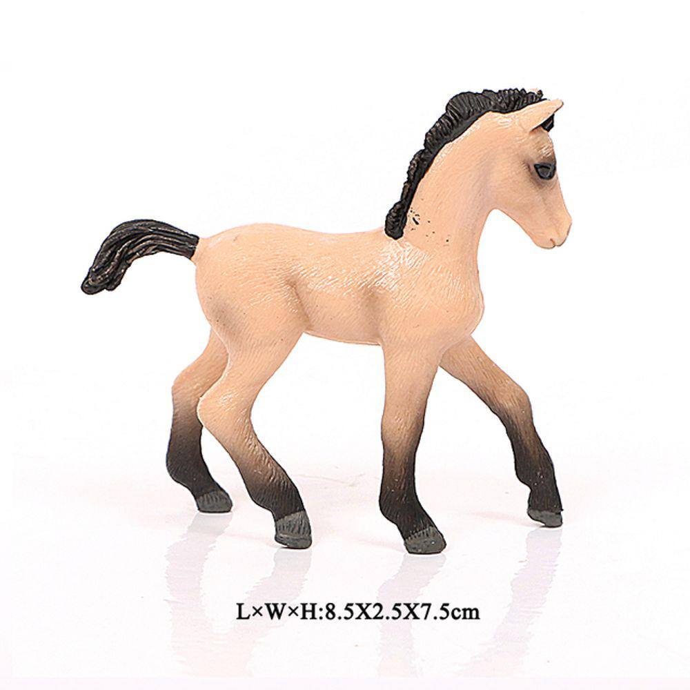 Modelos realistas de cavalos animais Ação emulacional e figura de brinquedo