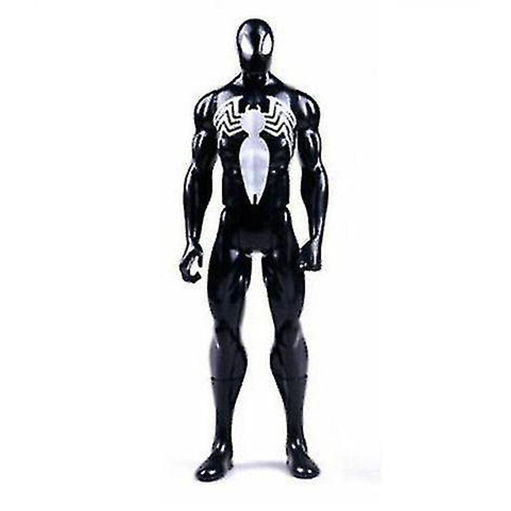 Schwarzer Spiderman Figura Brinquedo