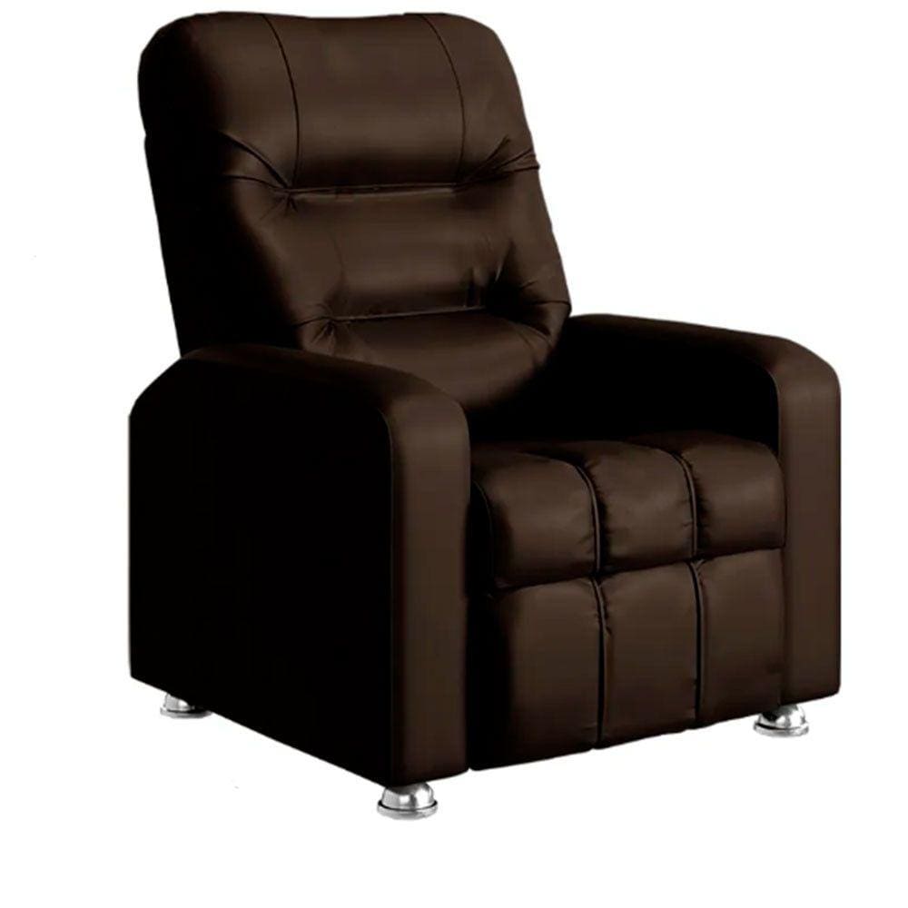 Poltrona do Papai Reclinável Maldivas Corano Marrom Star Confort
