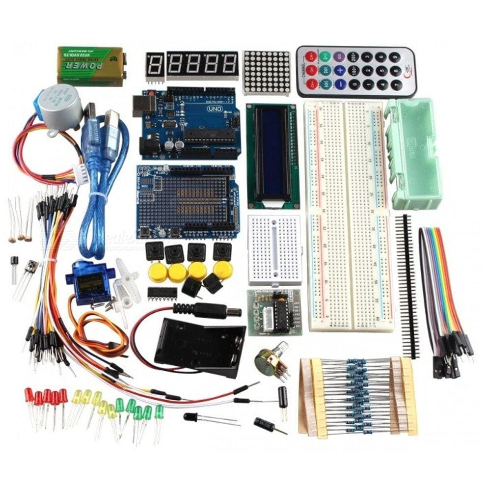 Arduino Uno R3 Super Kit de Aprendizagem