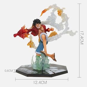 Anime Figure Fire Fist Luffy Ace Figurine (Luffy)