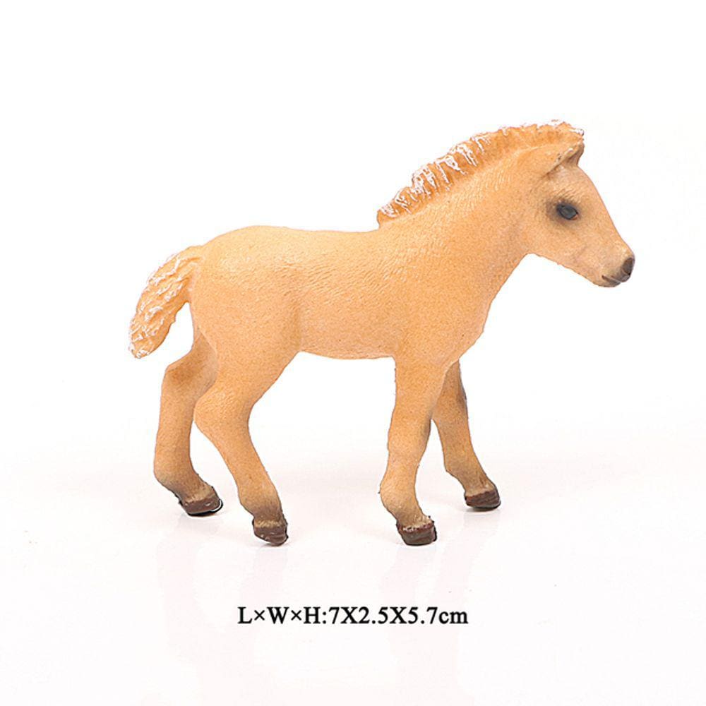 Modelos realistas de cavalos animais Ação emulacional e figura de brinquedo