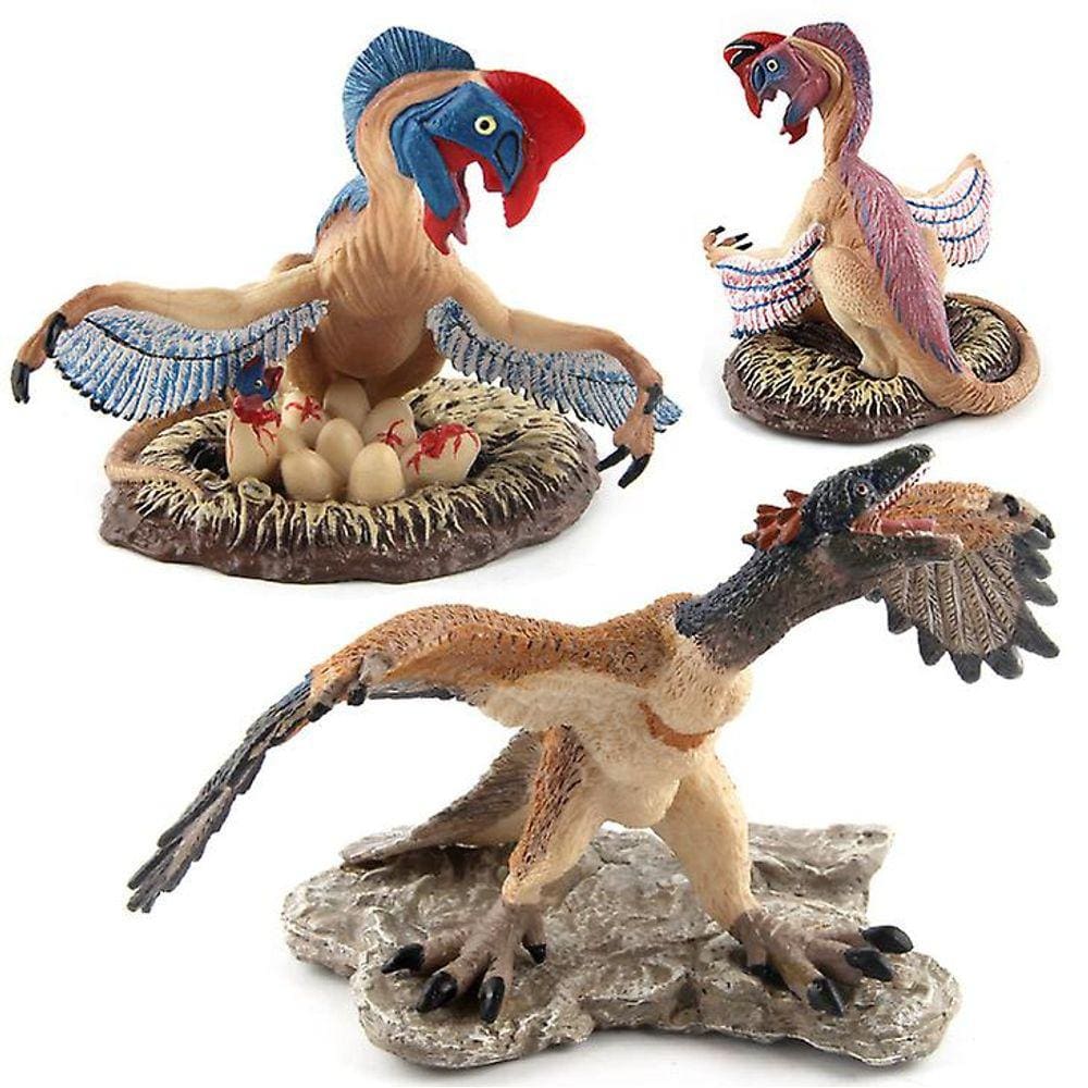 Modelo de dinossauro Archaeopteryx de simulação do mundo jurássico