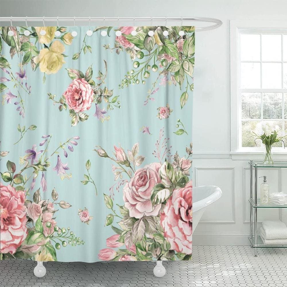 Polka Dot Flower Girl Shabby Chic Style Design com rosa rosa