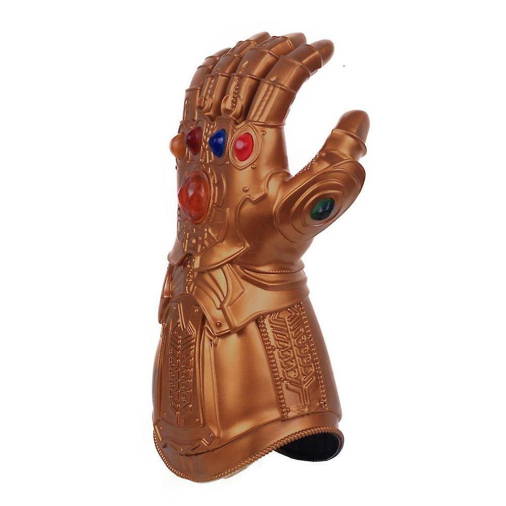 Vingadores 4 Thanos Cosplay Luvas Infinitas Pvc Fantasia Brilhante