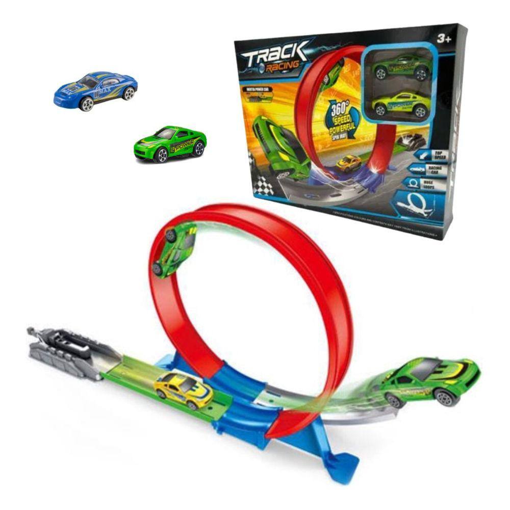 Kit Pista de Carrinhos + Trenzinho Infantil com 6 carrinhos - DengoToys -  Brinquedos e Muito Mais!