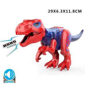 Jurassic World Raptor Mini 2 Dinosaur Figures Building Block