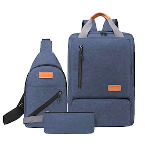 Kit Mochila Academy Com Pochete E Necessaire