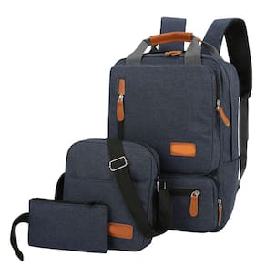 Kit Mochila Viagem Carteiro + Bolsa + Estojo