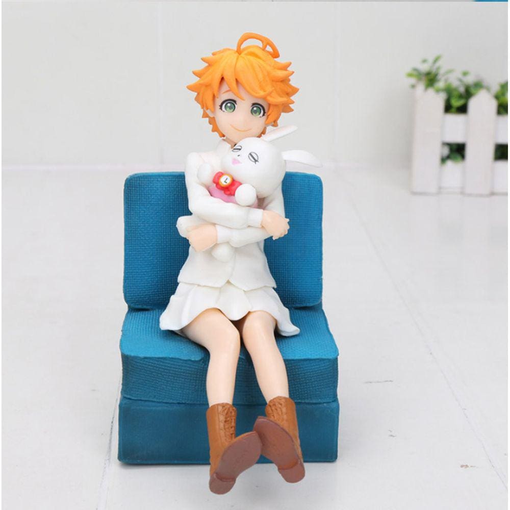 1pcs Anime The Promised Neverland Figure Set Emma Norman Ray Figure Brinquedos brinquedos brinquedos 13cm| Figuras de Ação