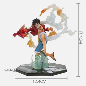 Anime Figure Fire Fist Luffy Ace Figurine (Luffy)
