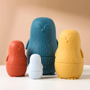 Bonecas de aninhamento estilo russo Matryoshka Bonecas para crianças Silico