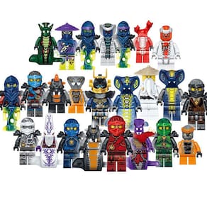 Série Ninja Hero Building Blocks Drogan Snake Kai Jay Mini