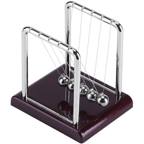 Balança de balança da bola de aço magnético escalas oscilando bola magnética berço física física pêndulo mesa de brinquedo divertido presente de brinq