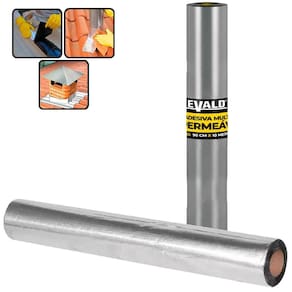 Fita Autoadesiva Multiuso Manta Asfáltica 90 CM x 10 Metros EVALD