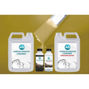 Kit Porcelanato Líquido + Primer - Concreto e Madeira