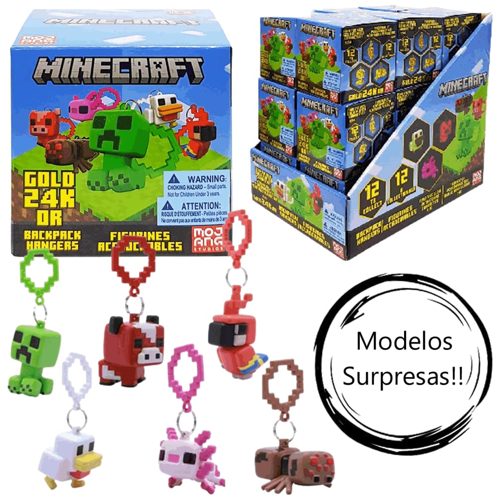 Boneco Streamers - George - Minecraft - Algazarra - Boneco