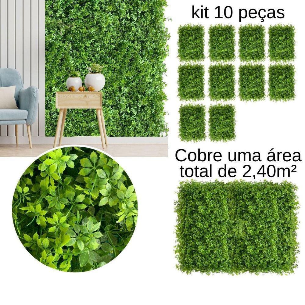 10 Placas De Plantas Artificiais Para Sala Folhagens De Luxo