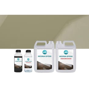 Kit Bancada de cor Sólida por M - Primer e Resina Epóxi