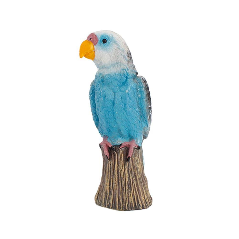 Papagaio Animal Brinquedos Figurines Home Decorar Pré-escolar Educacional