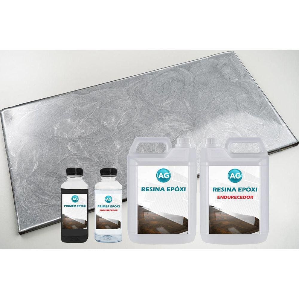 Kit Bancada Cor Sólida M - Primer e Resina Epóxi AG
