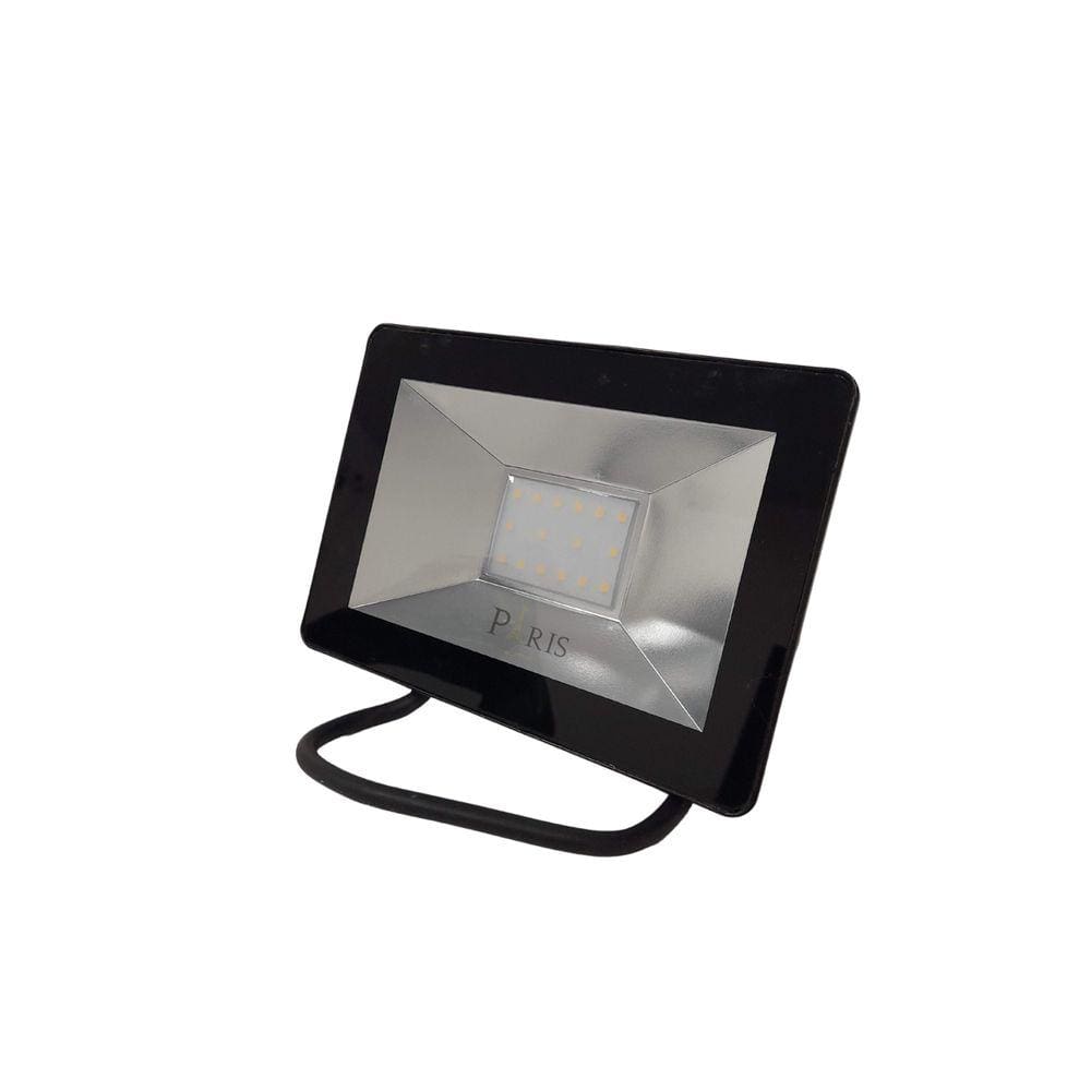 Refletor Led Slim 20W 3000K Bivolt IP65 18cm