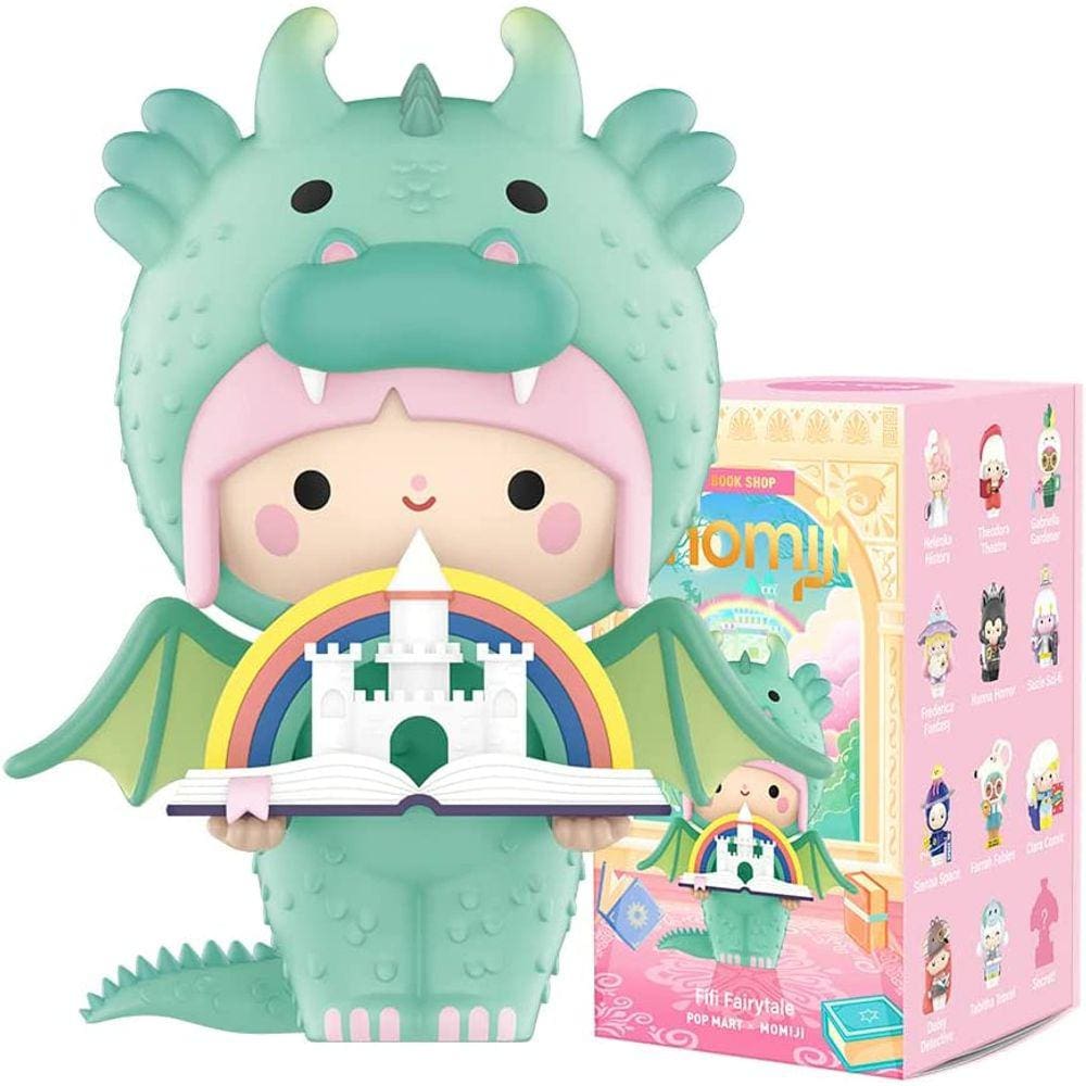 POP MART Momiji Book Shop Série 1PC Ação Exclusiva Figur