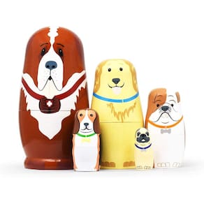 Bonecas russas de ninho urso Matryoshka Bonecas Brinquedos Bonito Anima