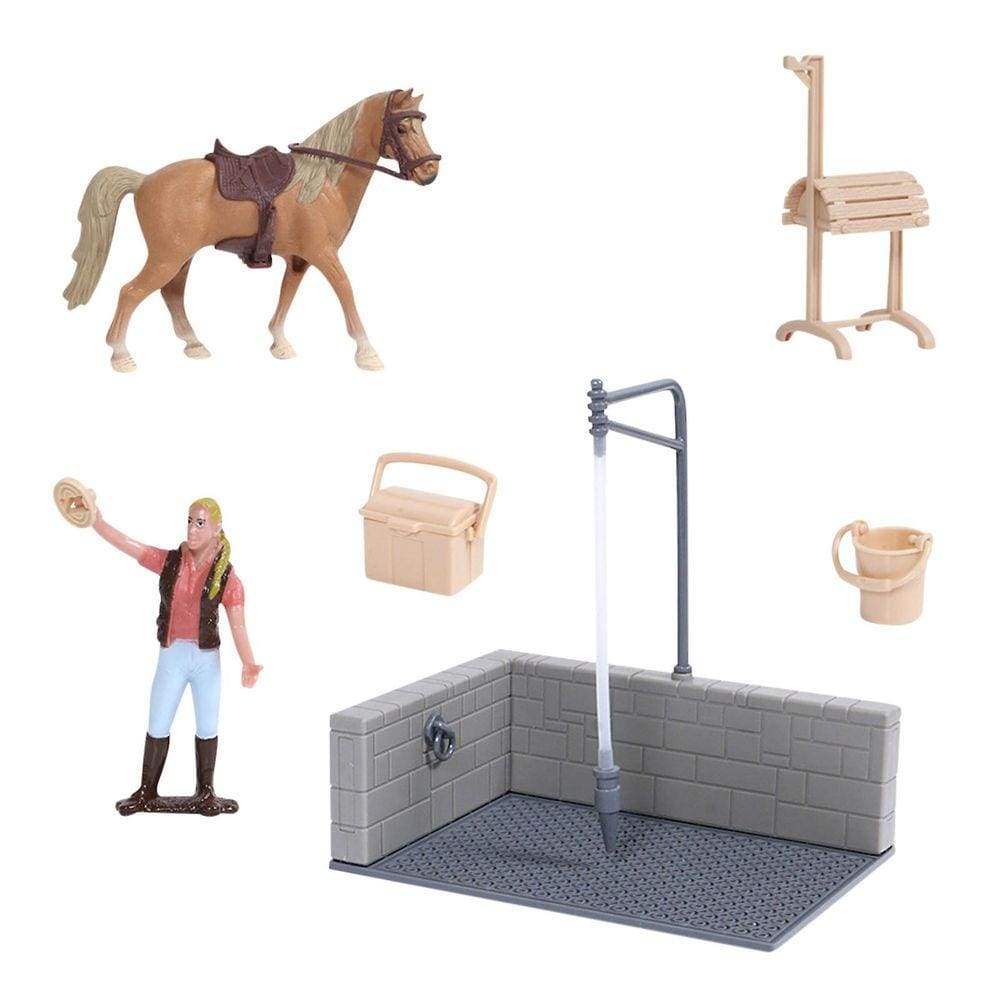 Conjunto mini animal mundo zoológico modelo figura ação brinquedo conjunto de simulação dos desenhos animados animal adorável brinquedo de plástico pa