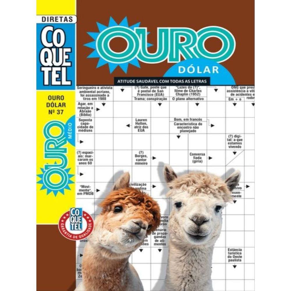 Livro Coquetel Ouro Dólar Nível Médio Ed 37