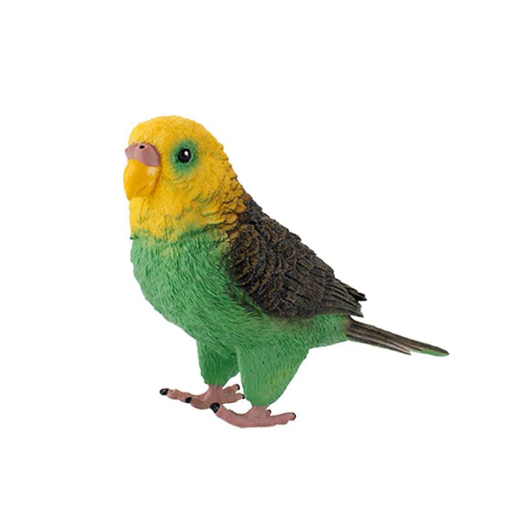 Papagaio Animal Brinquedos Figurines Home Decorar Pré-escolar Educacional