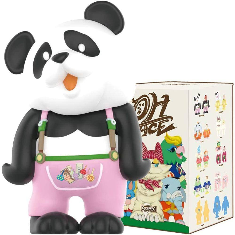 POP MART CoolrainLABO Oh Face Series 1PC Exclusive Action F