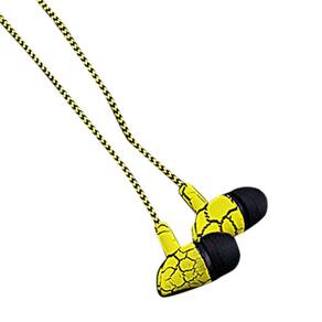 Fone de ouvido com fio 3.5mm crack fone de ouvido com microfone handsfree fone de ouvido para mp3 ye