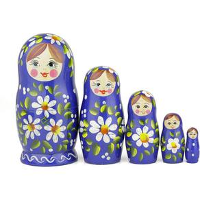 Bonecas Russas de Ninho, 5 Matryoshka Romashka St.