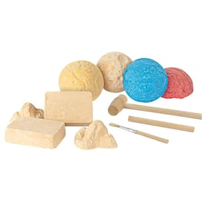 Strange New Toys Conjunto de pedra e brinquedo de escavação arqueológica criativa para crianças