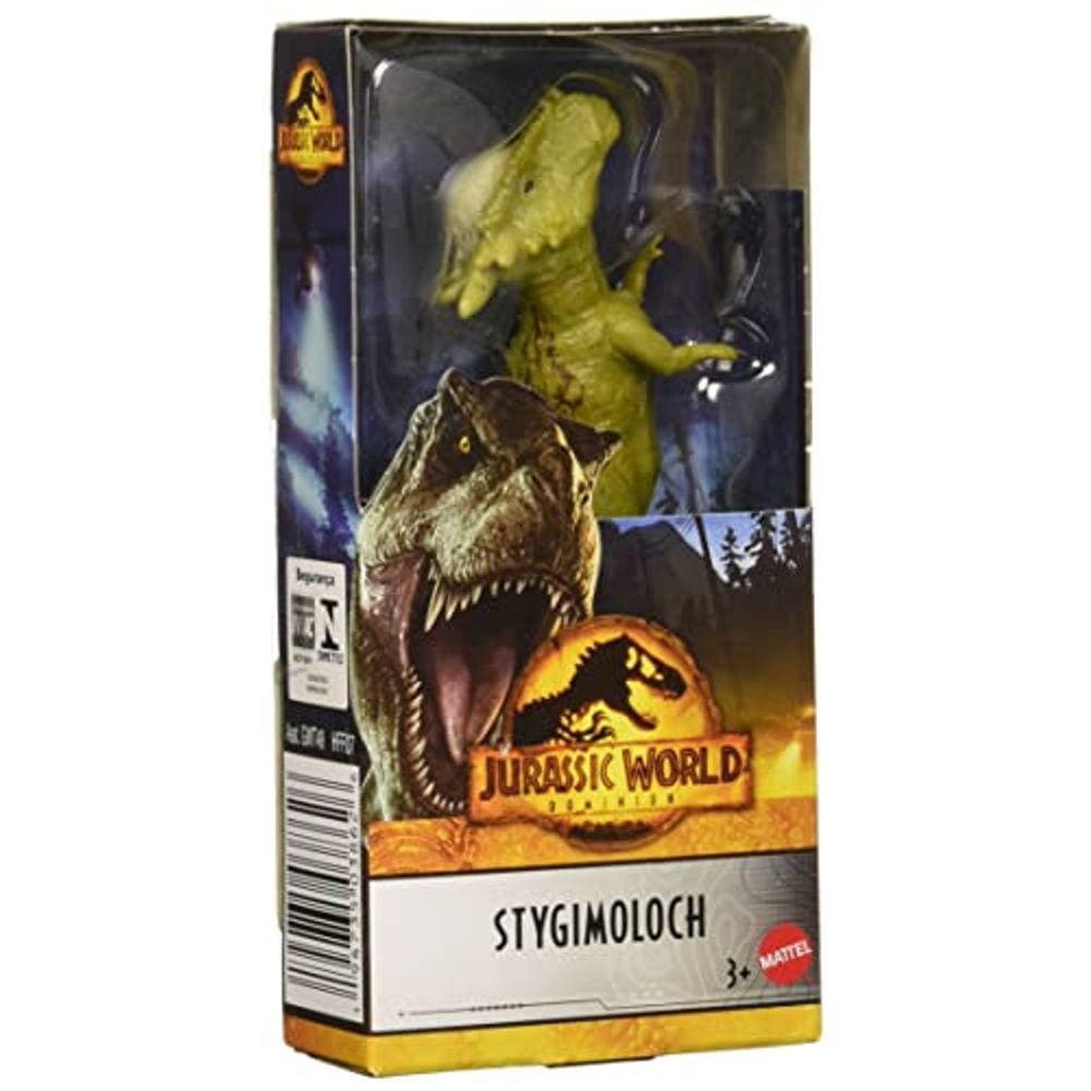 Mattel Stygimoloch Jurássico 6" Figura de dinossauro
