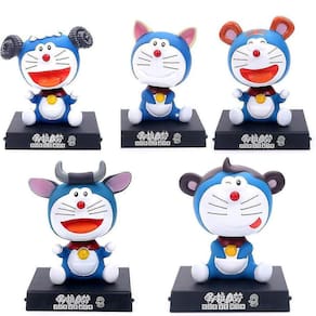 Doraemon 12 Zodiac Figura Modelos 5pcs