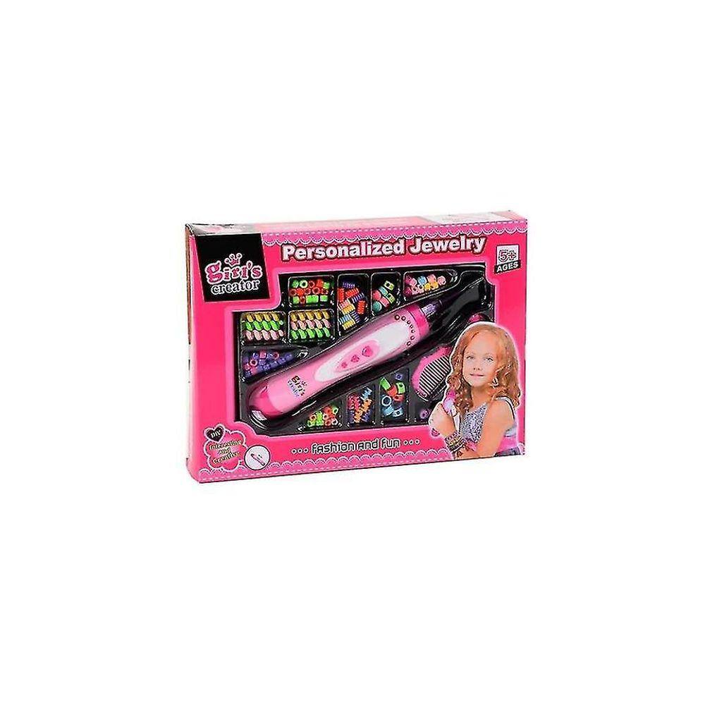 Kit de tagem de cabelo e contas de brinquedo