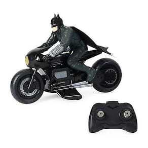 DC Comics The Batman Batcycle RC com Batman Rider