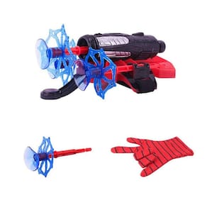 Crianças Plástico Cosplay Luva Herói Lançador Pulso Brinquedo Set Engraçado