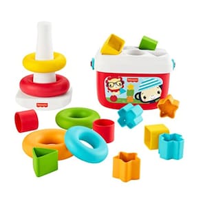 Conjunto de presentes Fisher-Price Baby`s First Blocks e Roc