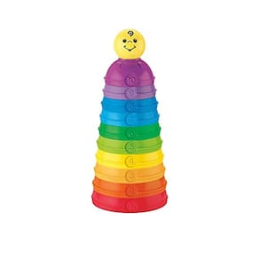 Brinquedo Fisher Price K7166 Stack & Roll Cups