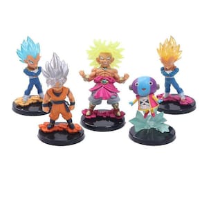 Sun Goku Anime Doll Modelo Toy 5pcs