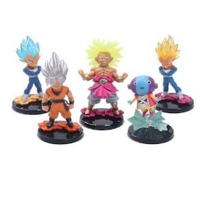Sun Goku Anime Doll Modelo Toy 5pcs_k