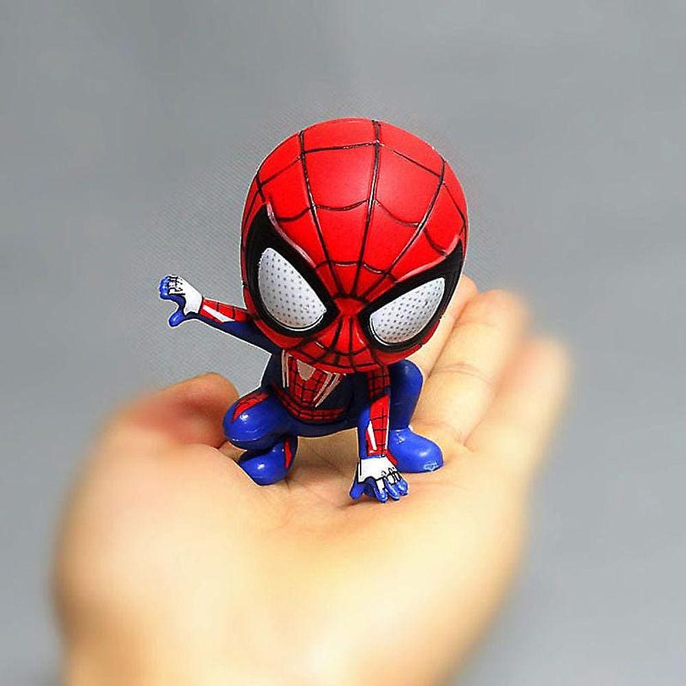 Disney Spiderman Figurine Figura Collection Doll Diy Cake De