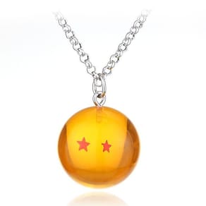 Dragon Ball 1234567 Estrela Colar Pingente Animação Criativa