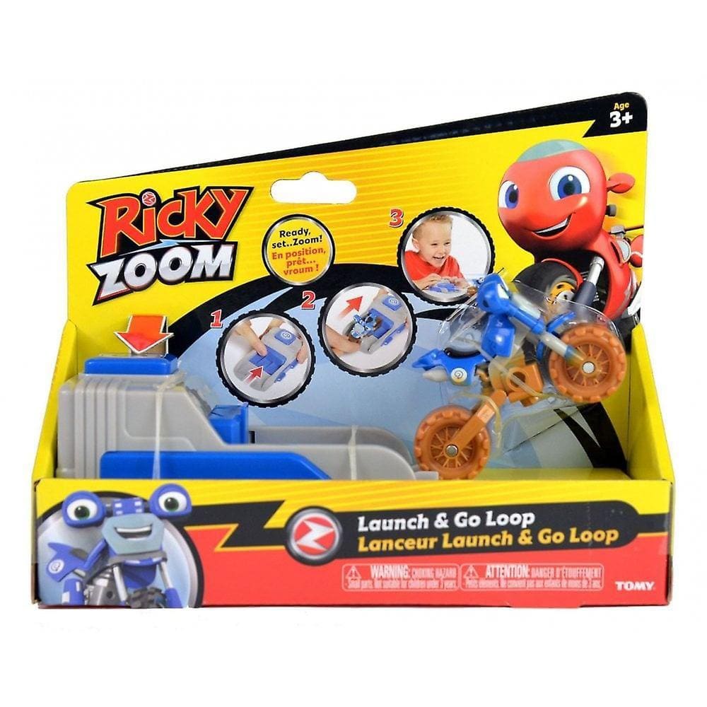Ricky Zoom Loop Launch & Go Figure Conjunto de Ações