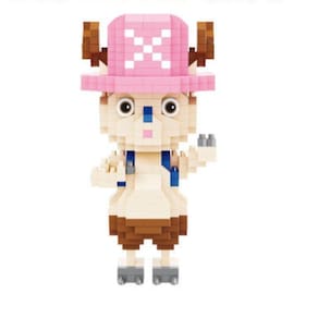 One Piece Chopper Blocos de Construção Puzzle Micro 3d Figuras Ed